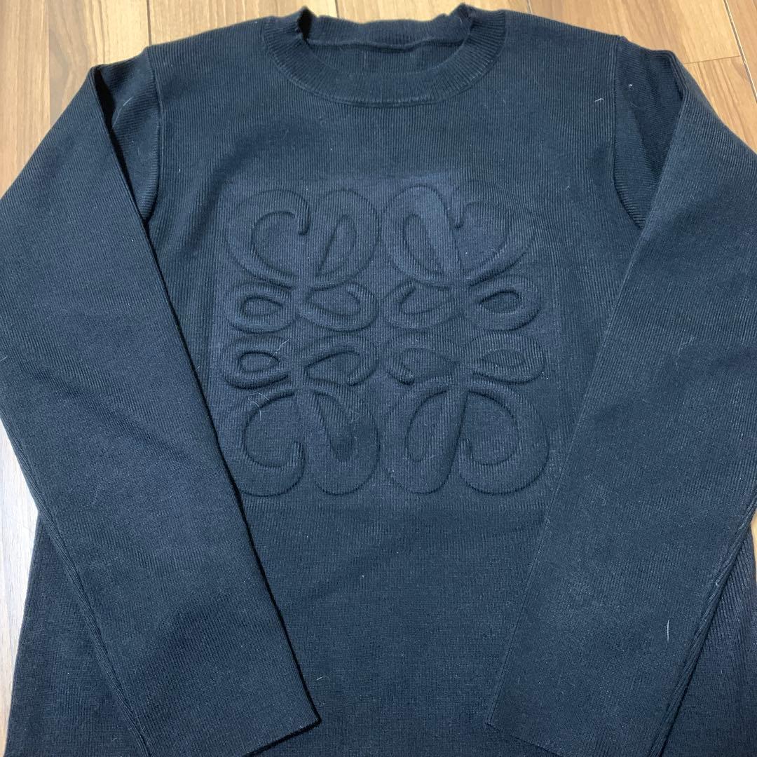 アナグラム　黒ニット