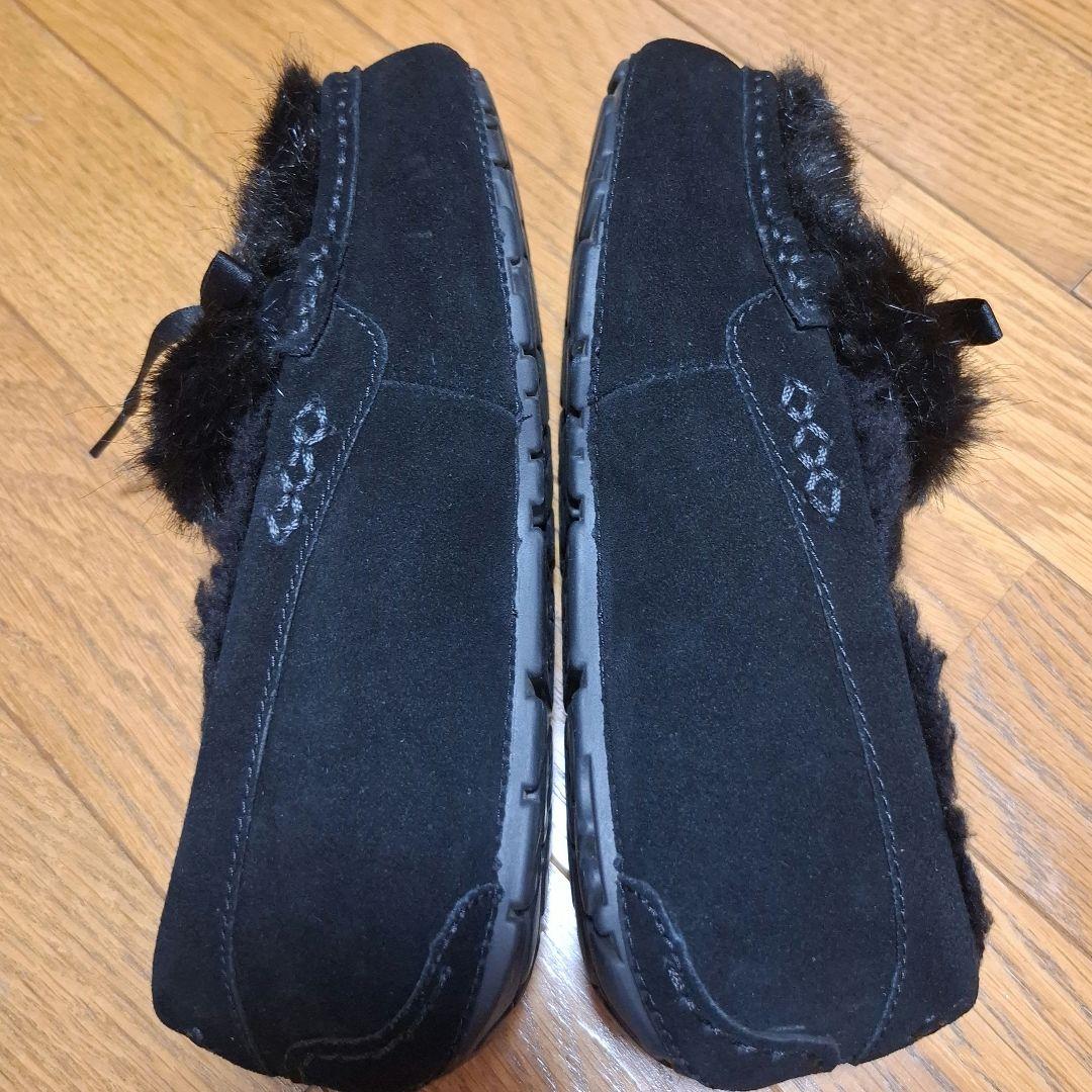 ☆UGG ☆ブラック ファー モカシン