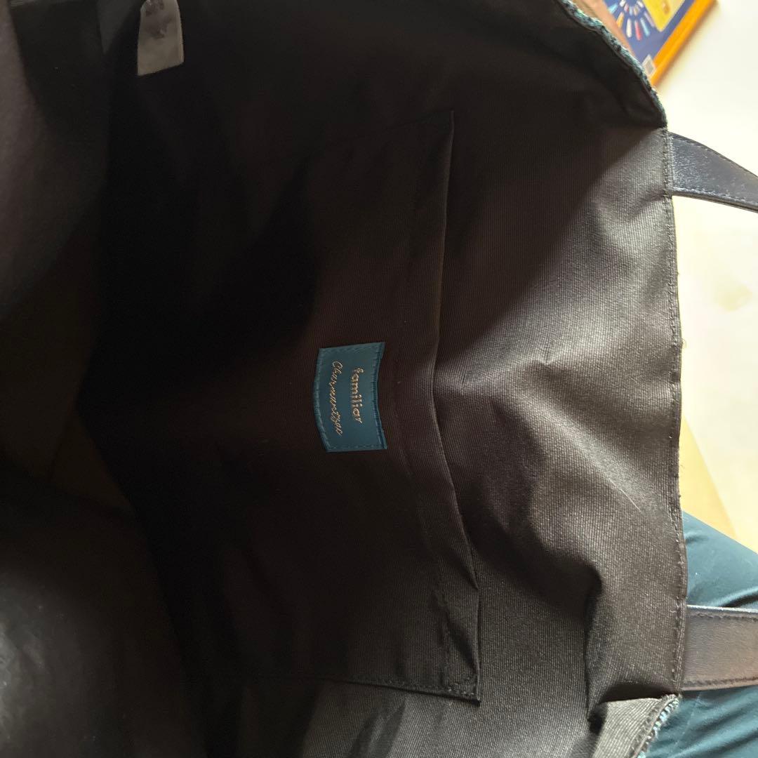 ファミリア　シャルマントサックコラボ　トートバッグ