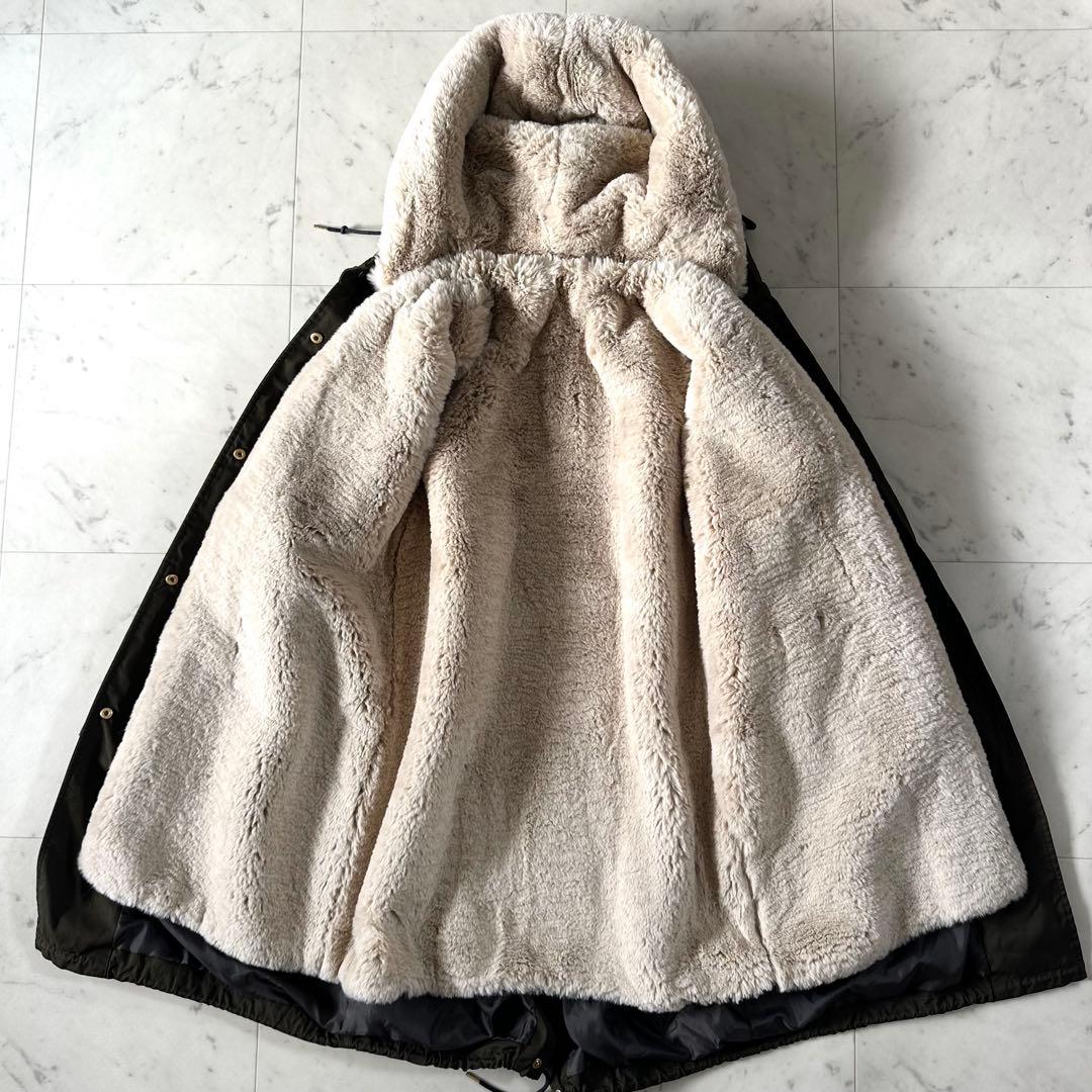 極美品＊定価4.7万 イエナ 3wayファーベストライナー付モッズコート カーキ