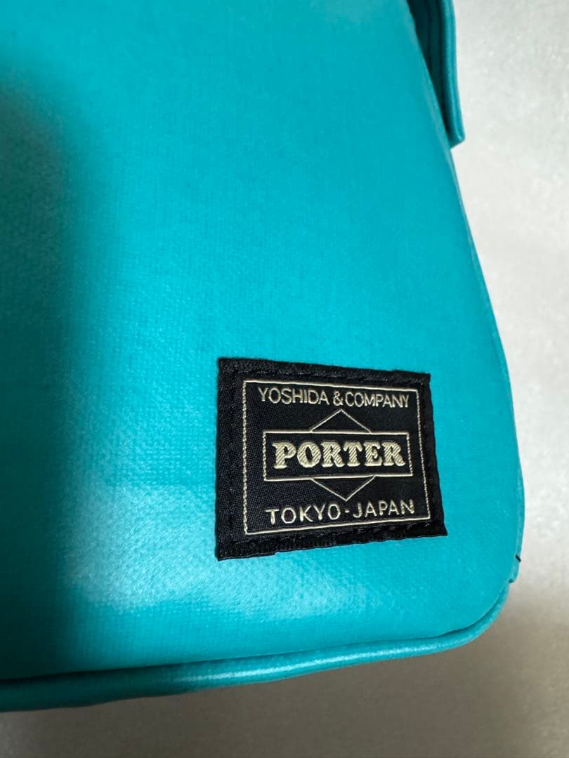 PORTER FREE STYLE Boston Bag ターコイズ