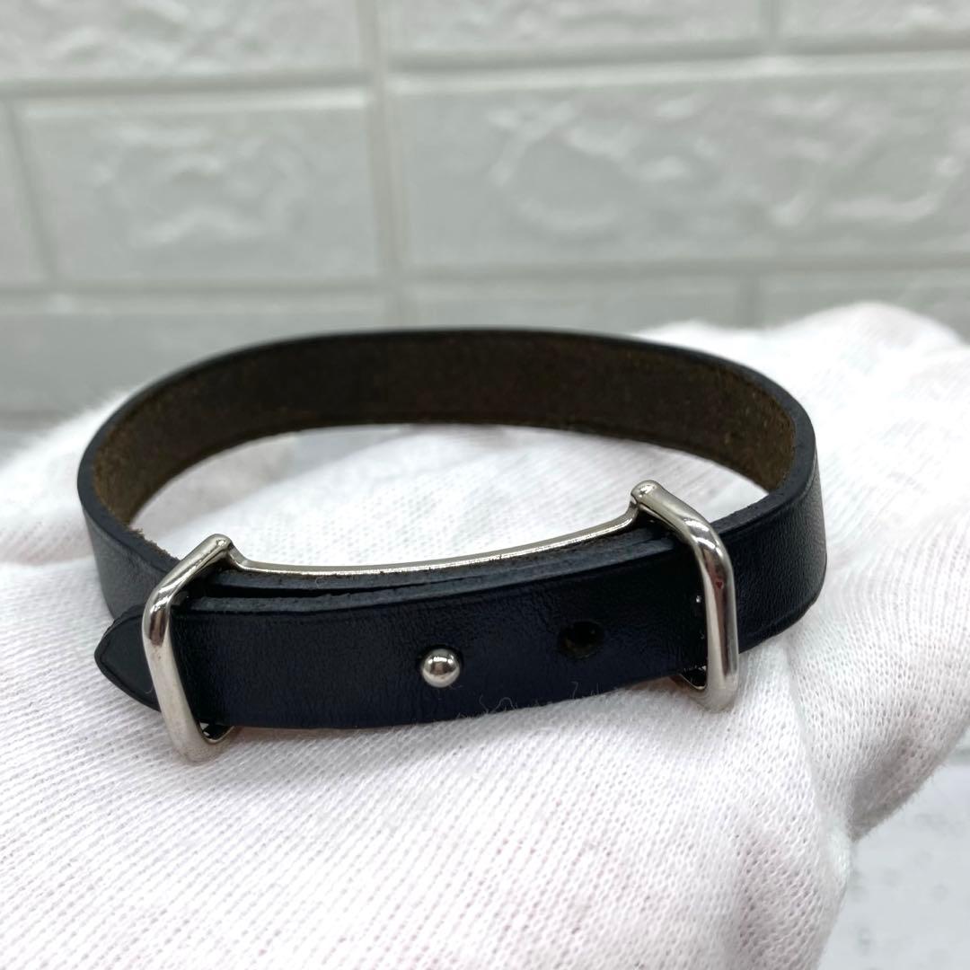 極美品❣️ HERMESエルメスアピ2ブレスレット バングル アクセサリーブラック