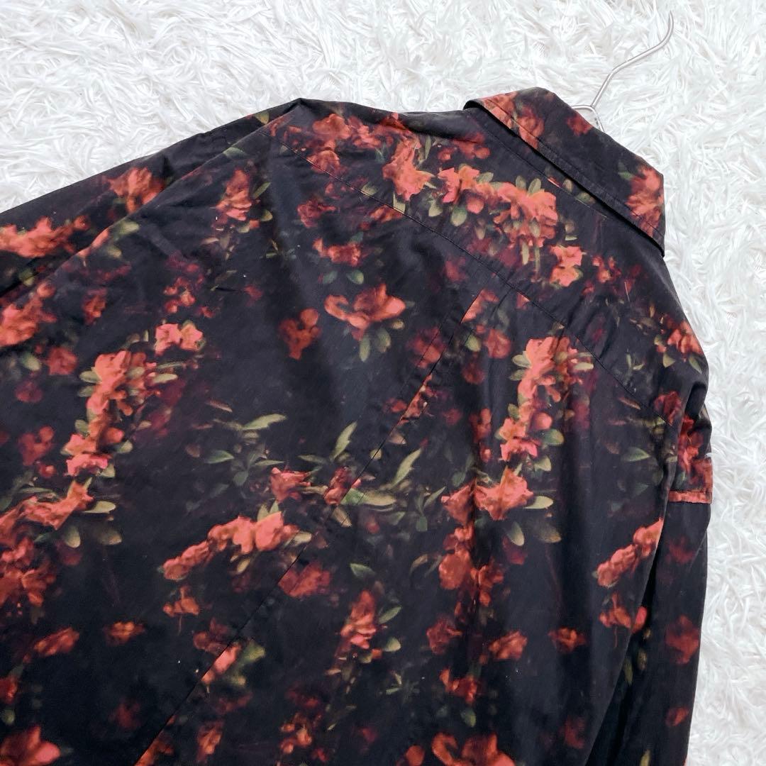 ポールスミス PS Paul Smith ボタニカル柄 シャツ XL 花柄 総柄