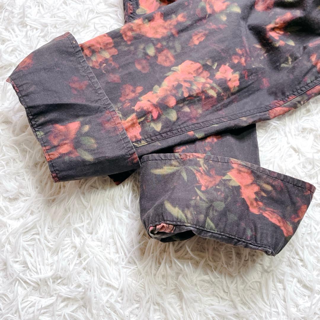 ポールスミス PS Paul Smith ボタニカル柄 シャツ XL 花柄 総柄