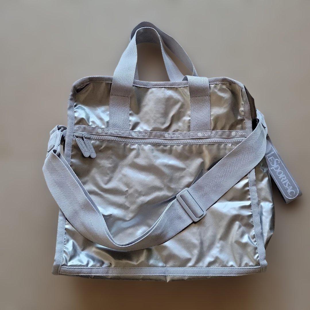 極美品★レスポートサックひとりっぷONE DAY CABINボストン★ギンガ