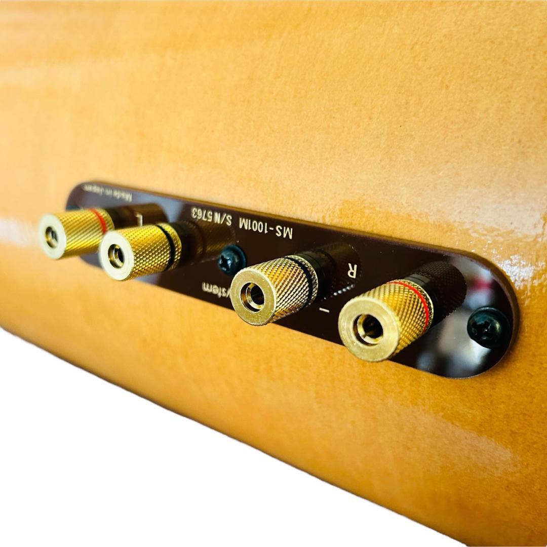 エムズシステム スピーカー 波動スピーカー MS1001-M メープル