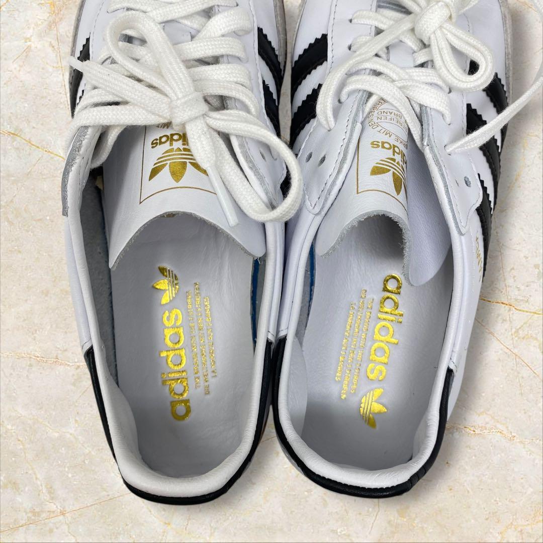 adidas SAMBA DECON サンバ アディダス デコン 25.5 白