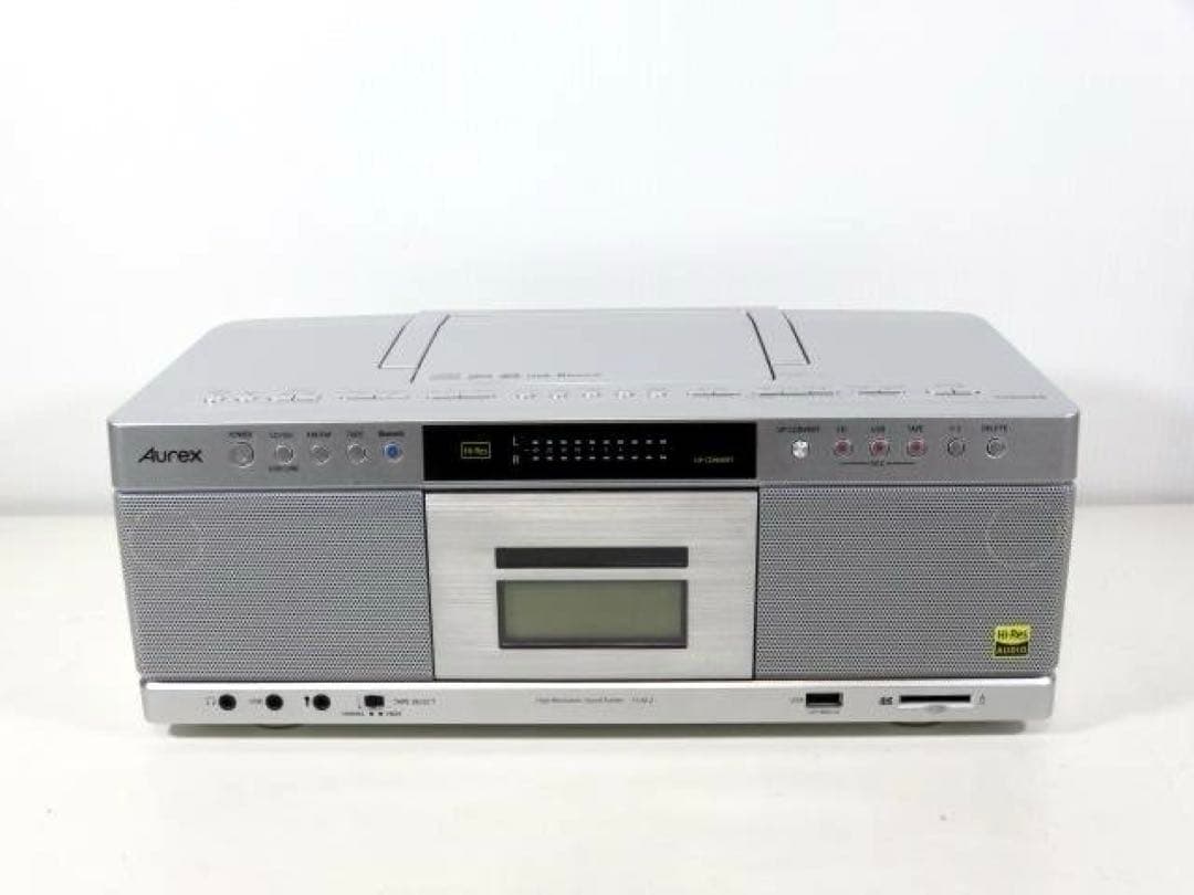 TOSHIBA Aurex TY-AK2 ハイレゾ対応SD/USB/CDラジカセ