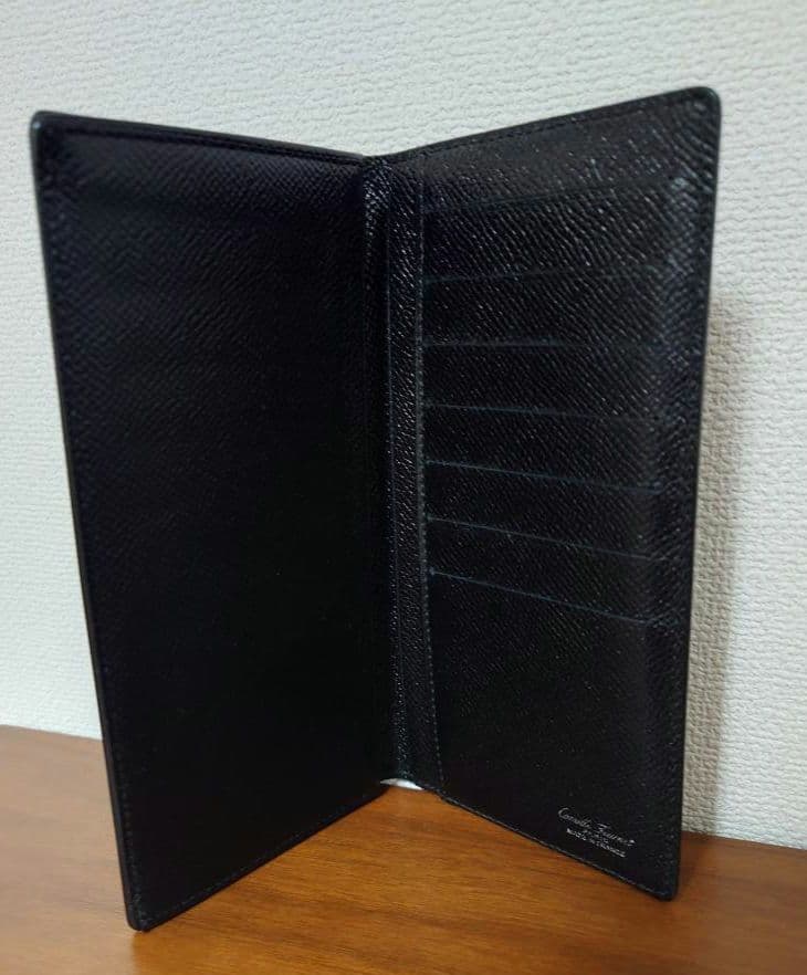 【美品】カミーユフォルネ camille fournet 長財布 レザー 黒