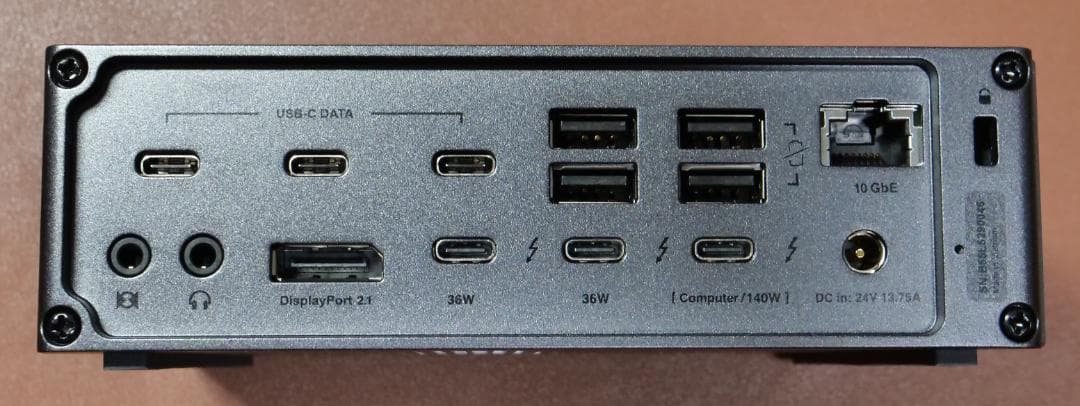分配器・切替器 CalDigit Thunderbolt Station 5 Plus