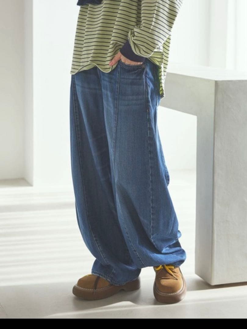 niko and.. [NKJ 2026SS] 3Dドロップデニムパンツ