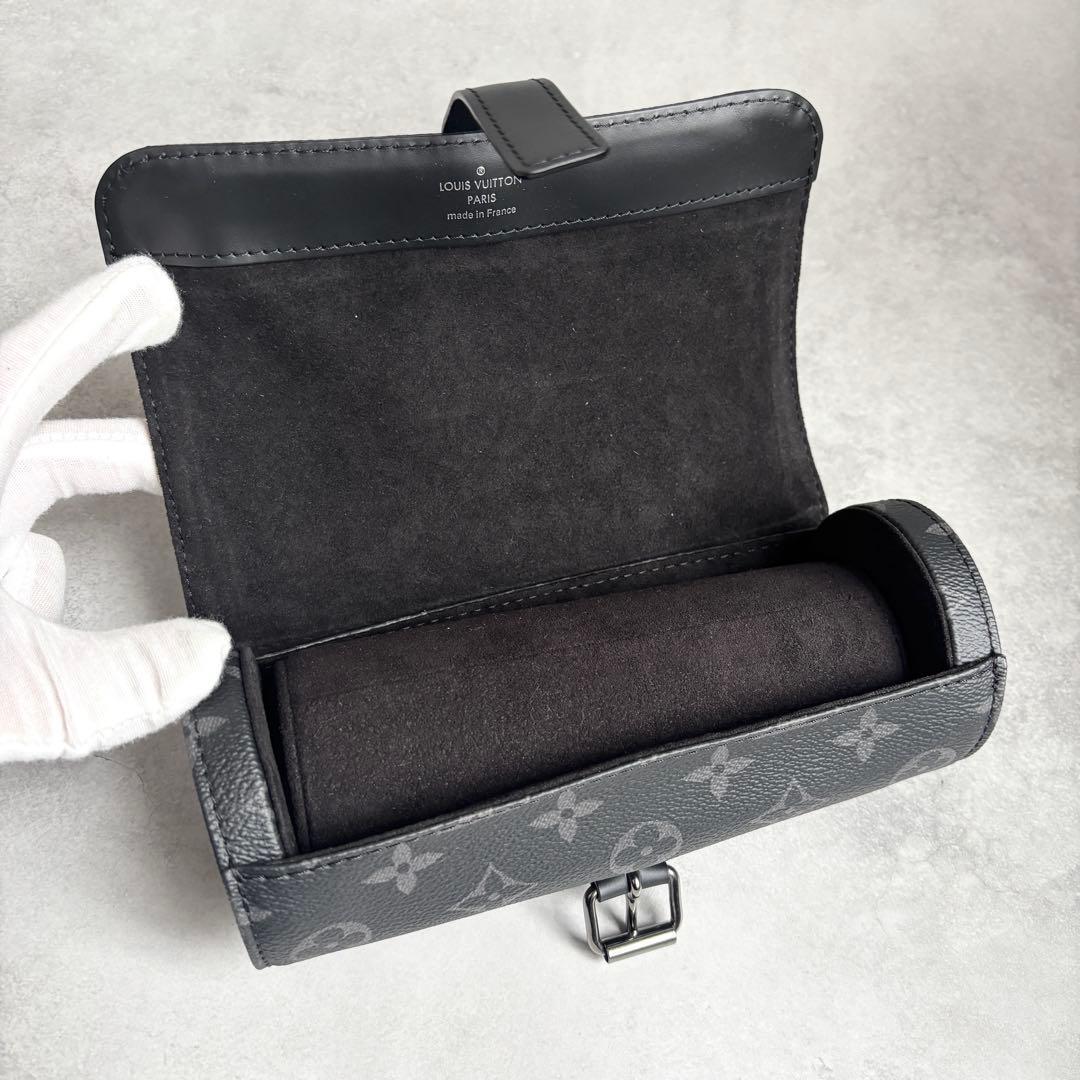 美品/現行HP掲載 LOUIS VUITTON エテュイ3モントル 時計ケース