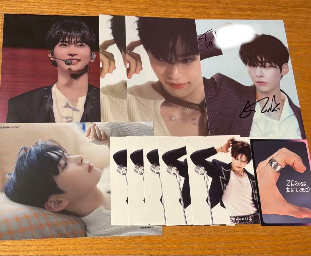 ゼベワン　ソンハンビン　トレカ　まとめ売り　サイン　45点