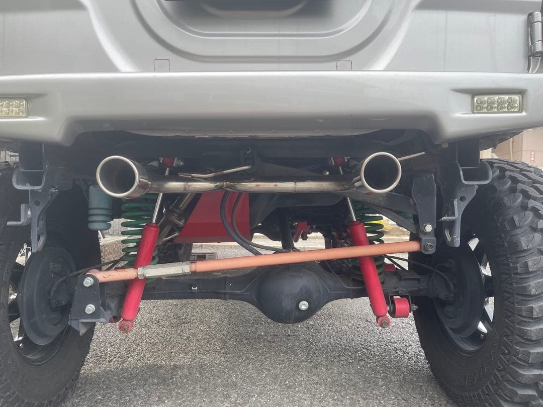 ウィルズウィン　JB23用左右出しマフラー