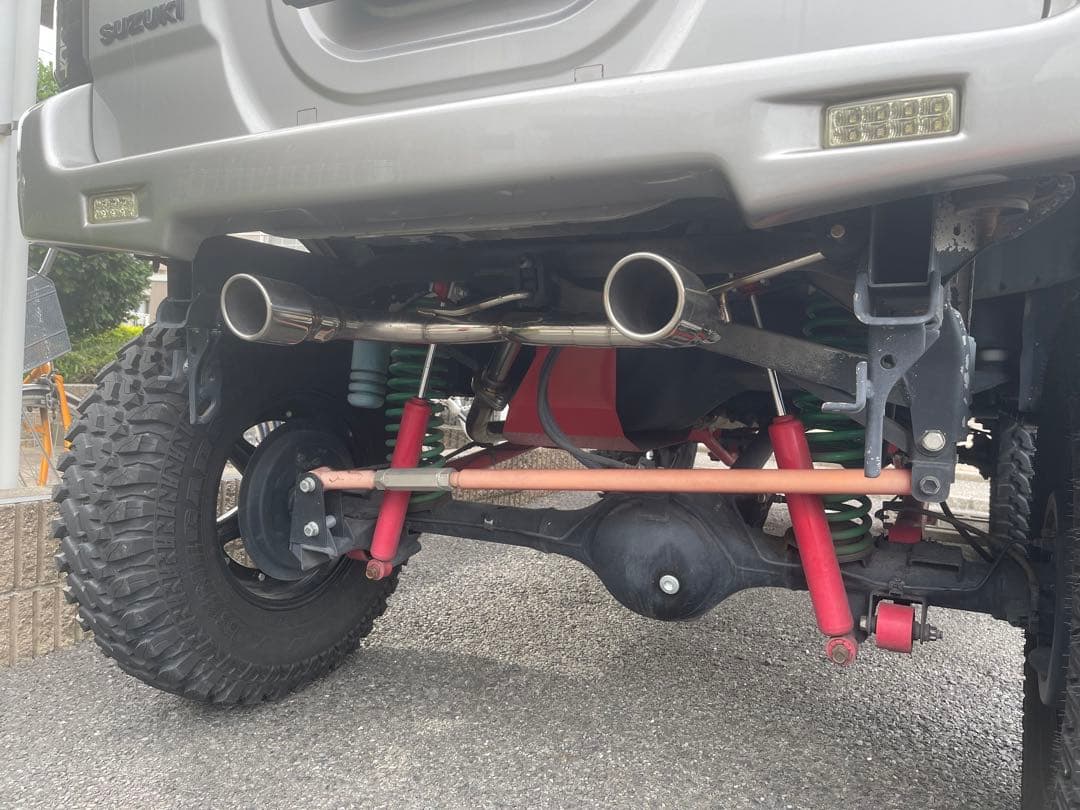 ウィルズウィン　JB23用左右出しマフラー