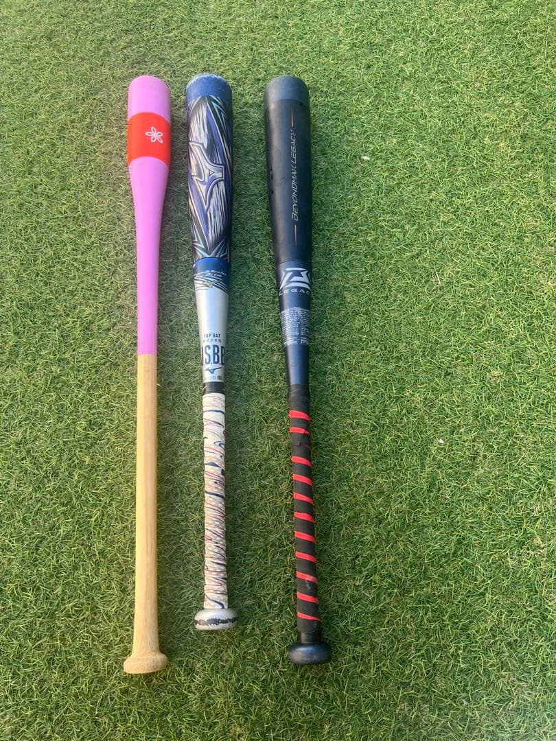 a*4様 少年用ミズノレガシー、ミズノギガキング2、キレダス バット 3本セット