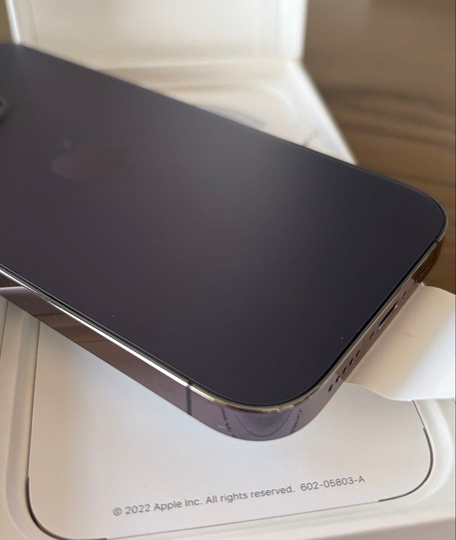 【美品】Apple ⭐︎ iPhone 14 Pro ディープパープル