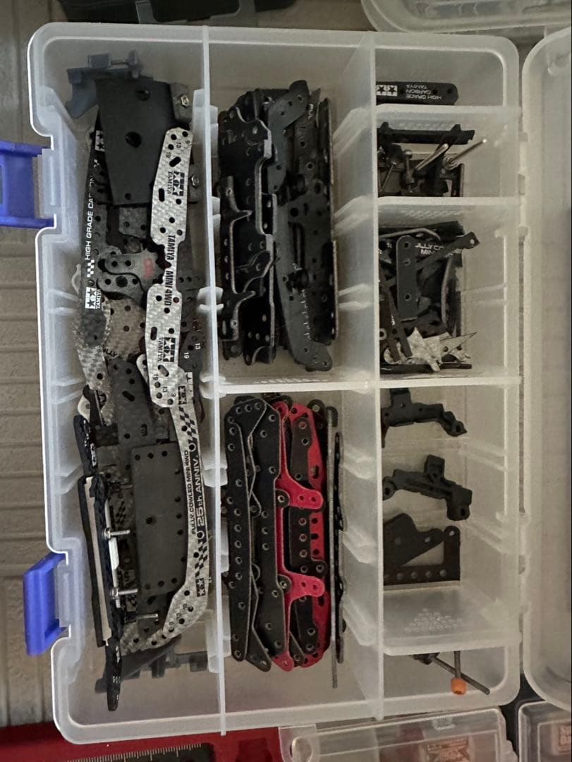 ミニ四駆パーツ収納ボックスセット