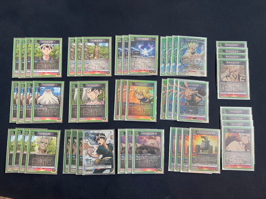 ユニオンアリーナ　Dr.stone 千空、クロムクラフト構築済デッキ