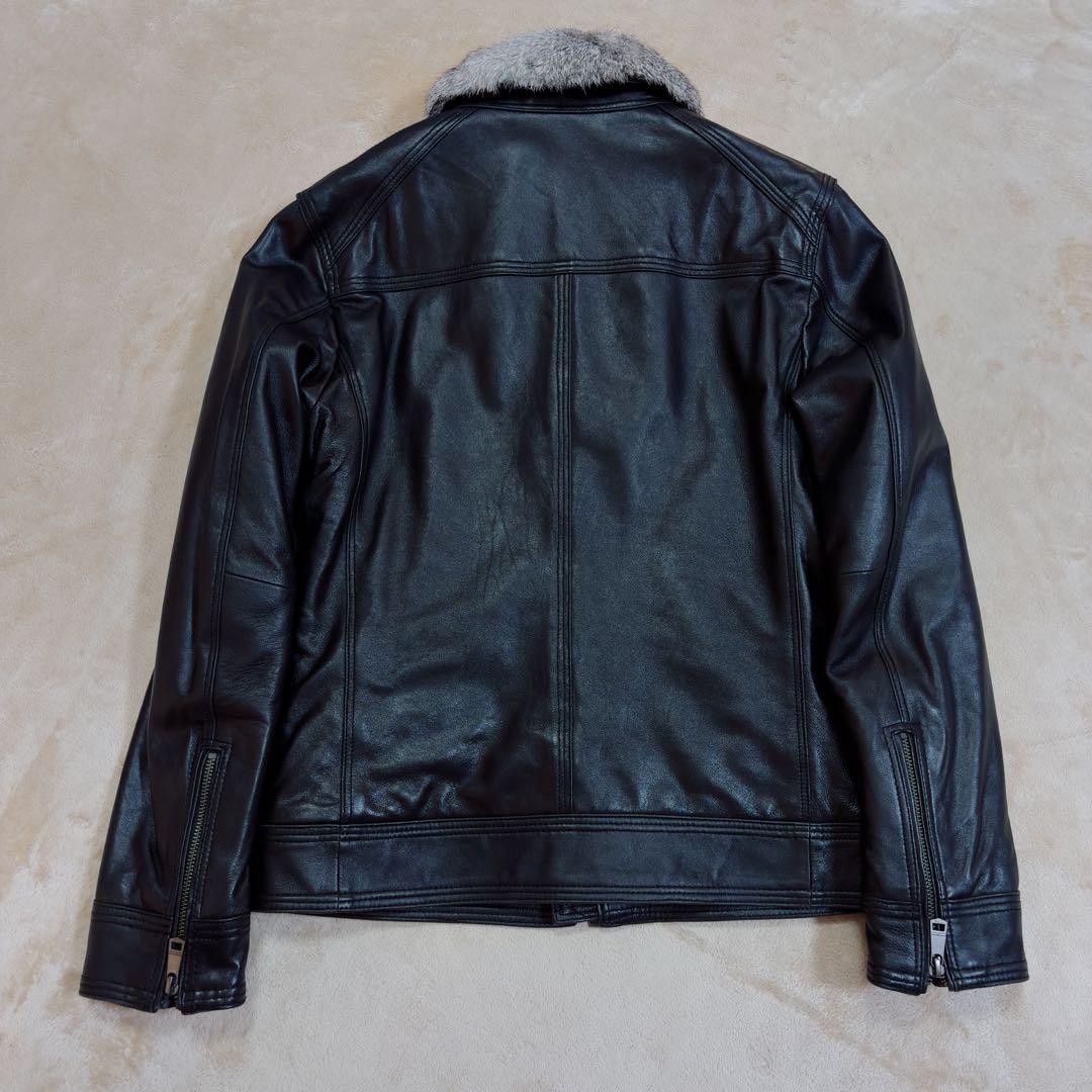 BURBERRY BLACK LABEL レザージャケット 革ジャン M