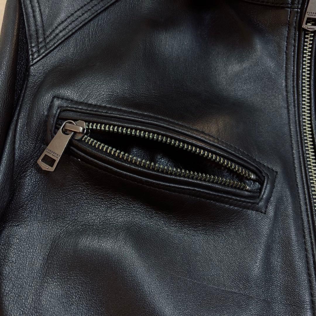 BURBERRY BLACK LABEL レザージャケット 革ジャン M