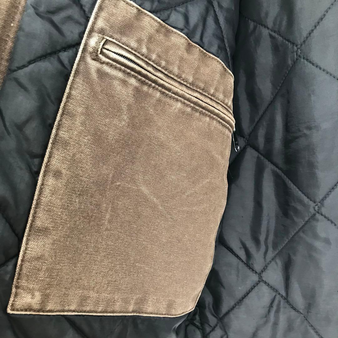 カーハート　トラディショナルジャケット　L　ブラウン　アメリカ製