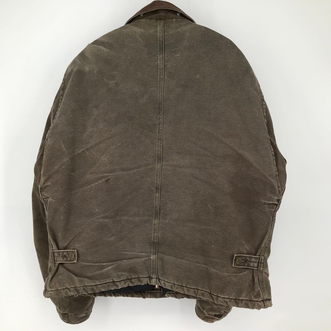 カーハート　トラディショナルジャケット　L　ブラウン　アメリカ製