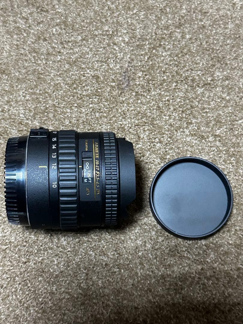 【新品未使用】 Tokina 魚眼ズームレンズ AT-X 107 DX