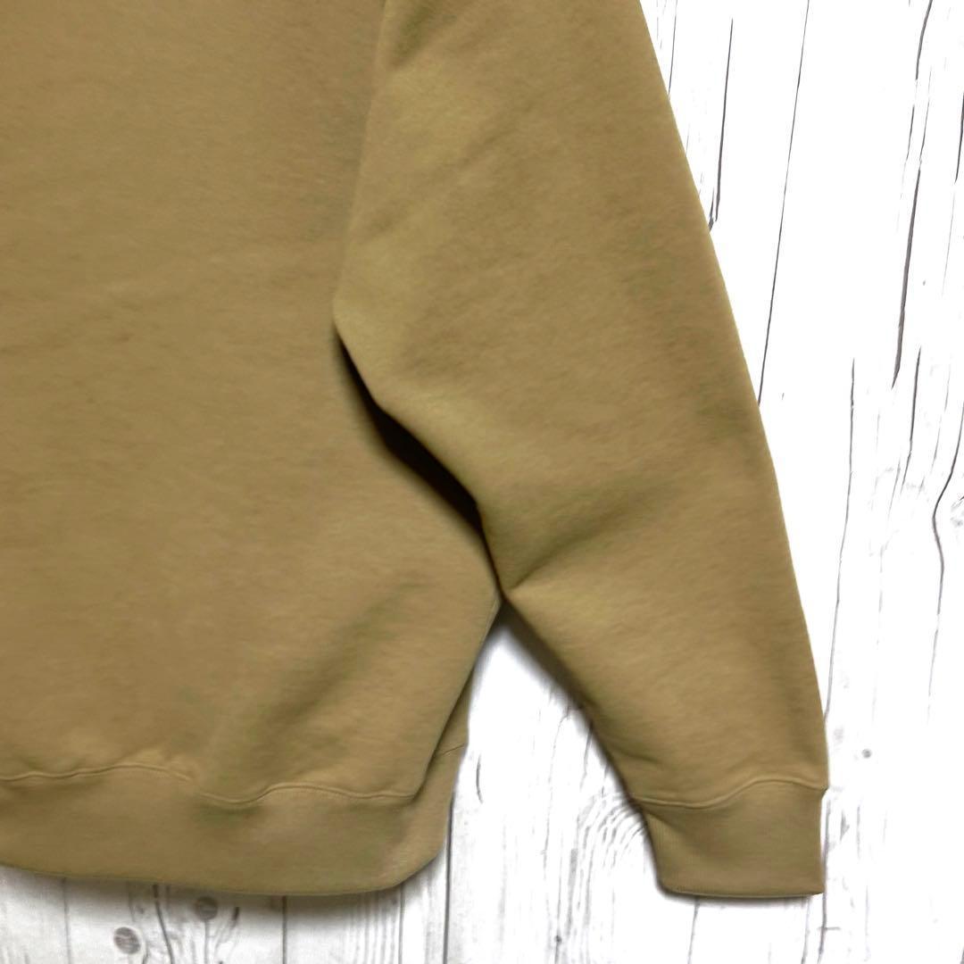 売切人気モデル◆ノースフェイル　スウェットパーカーMカーキ　スクエアロゴフーディ