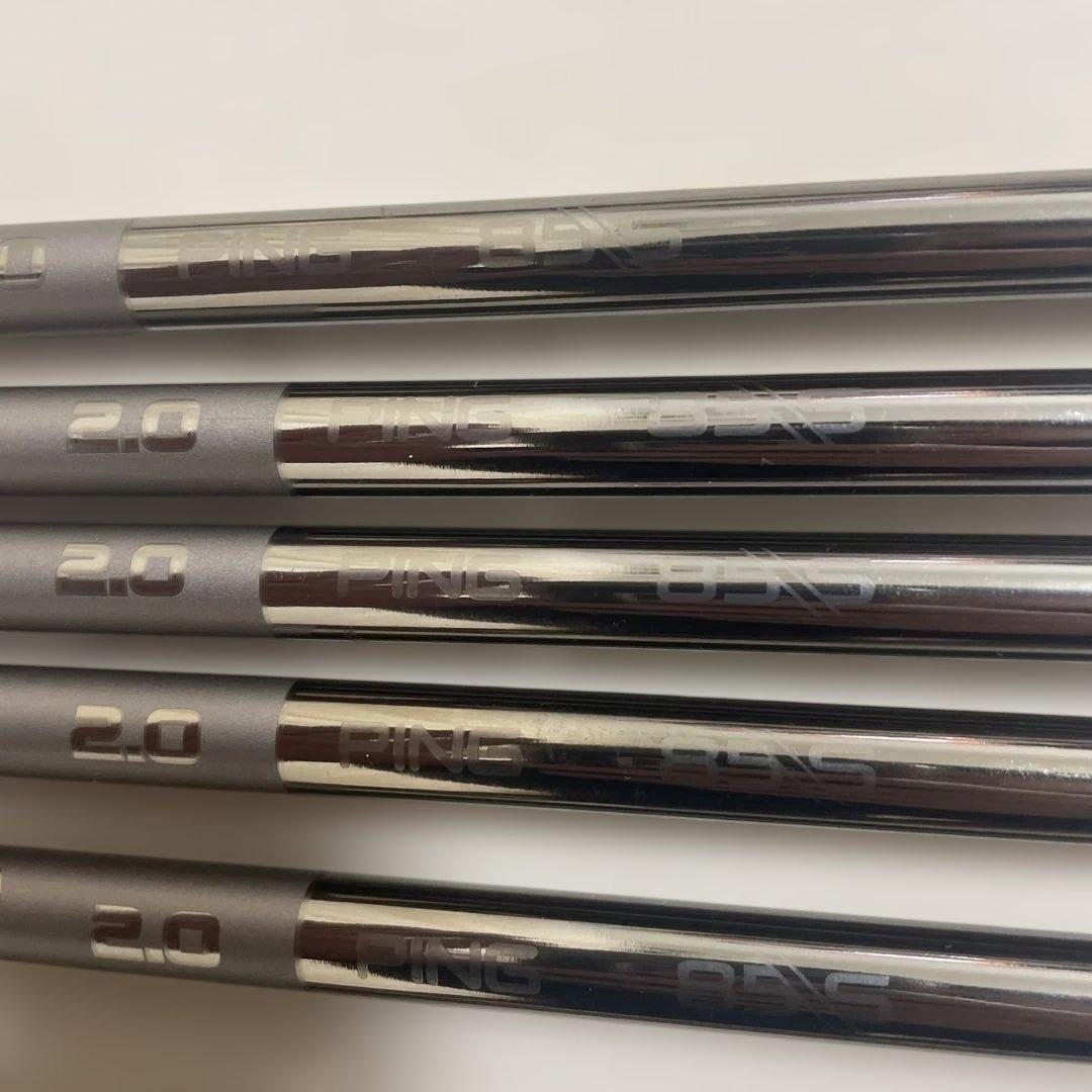 ［こう］ping ピンツアー2.0クロームi 85S シャフト　7本セット