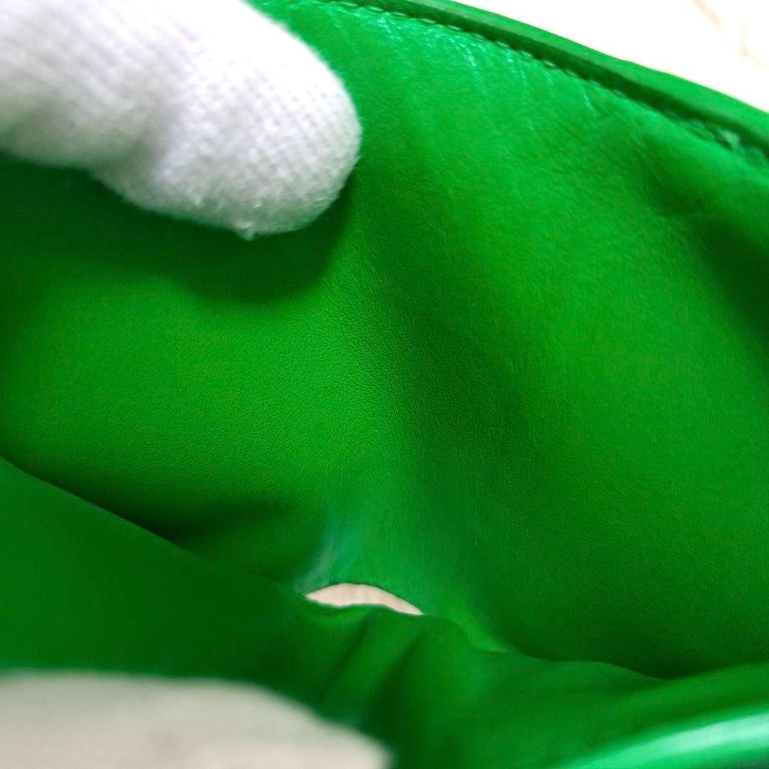 ✨美品　付属品完備✨ボッテガ　二つ折り　カセット　イントレチャート　パラキート