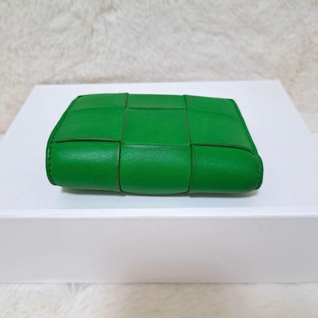 ✨美品　付属品完備✨ボッテガ　二つ折り　カセット　イントレチャート　パラキート