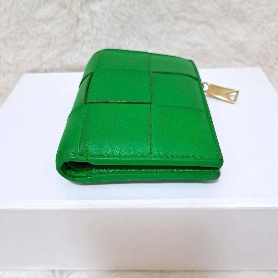 ✨美品　付属品完備✨ボッテガ　二つ折り　カセット　イントレチャート　パラキート