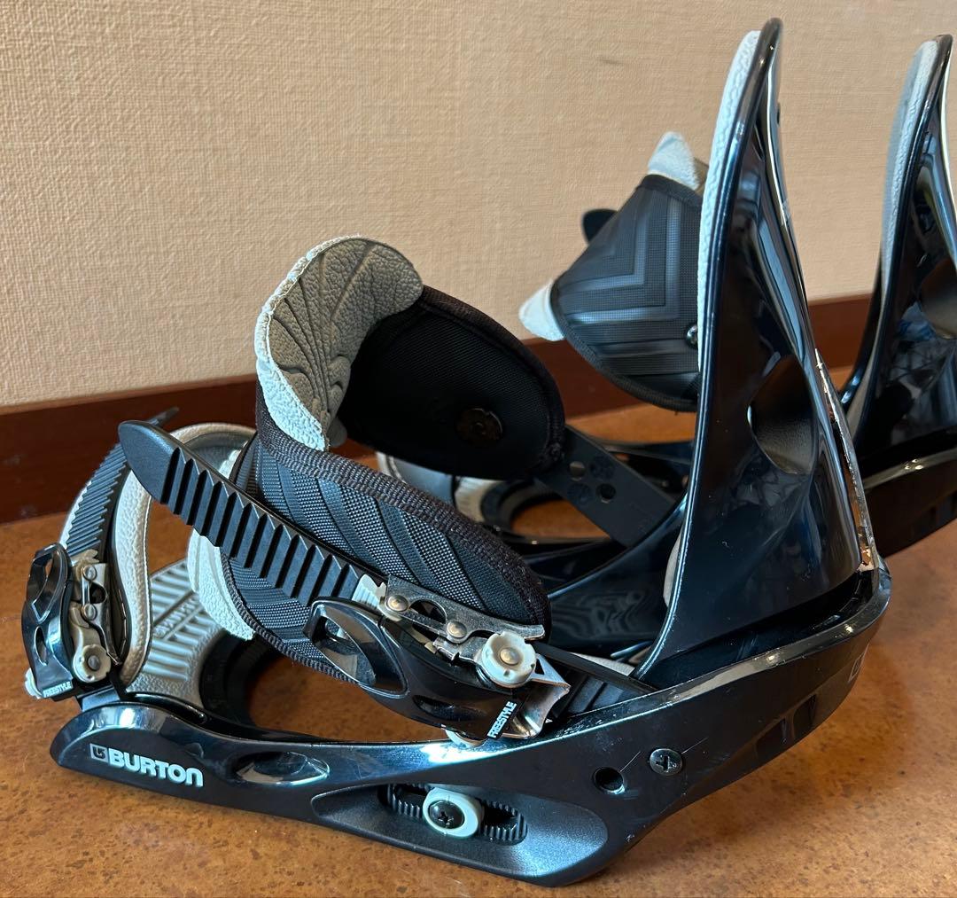 BURTON FREESTYLE スノーボードビンディング ブラック/グレー M