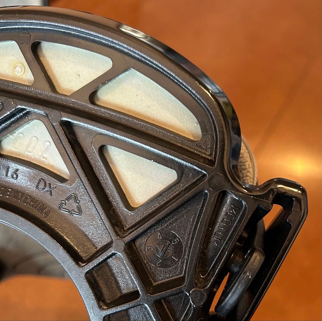 BURTON FREESTYLE スノーボードビンディング ブラック/グレー M