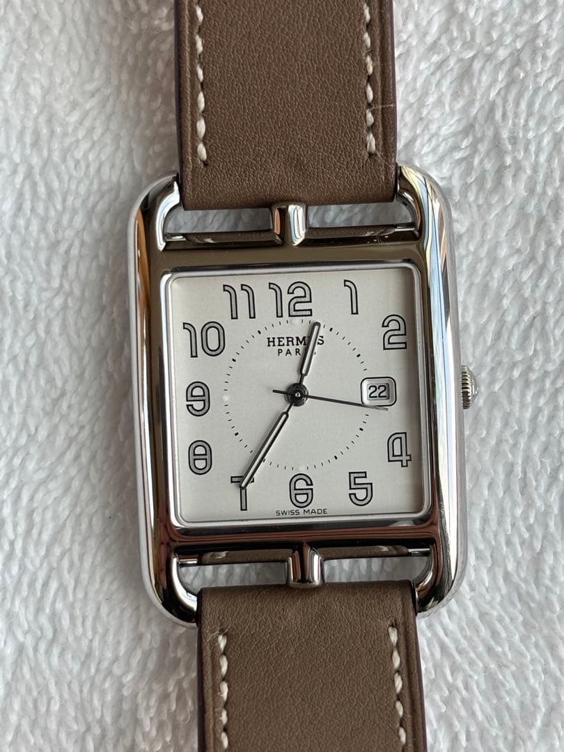 HERMESエルメス ケープコッドCC2.710クォーツ レディース