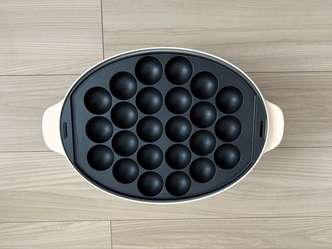 BRUNO オーバルホットプレート クリーム色