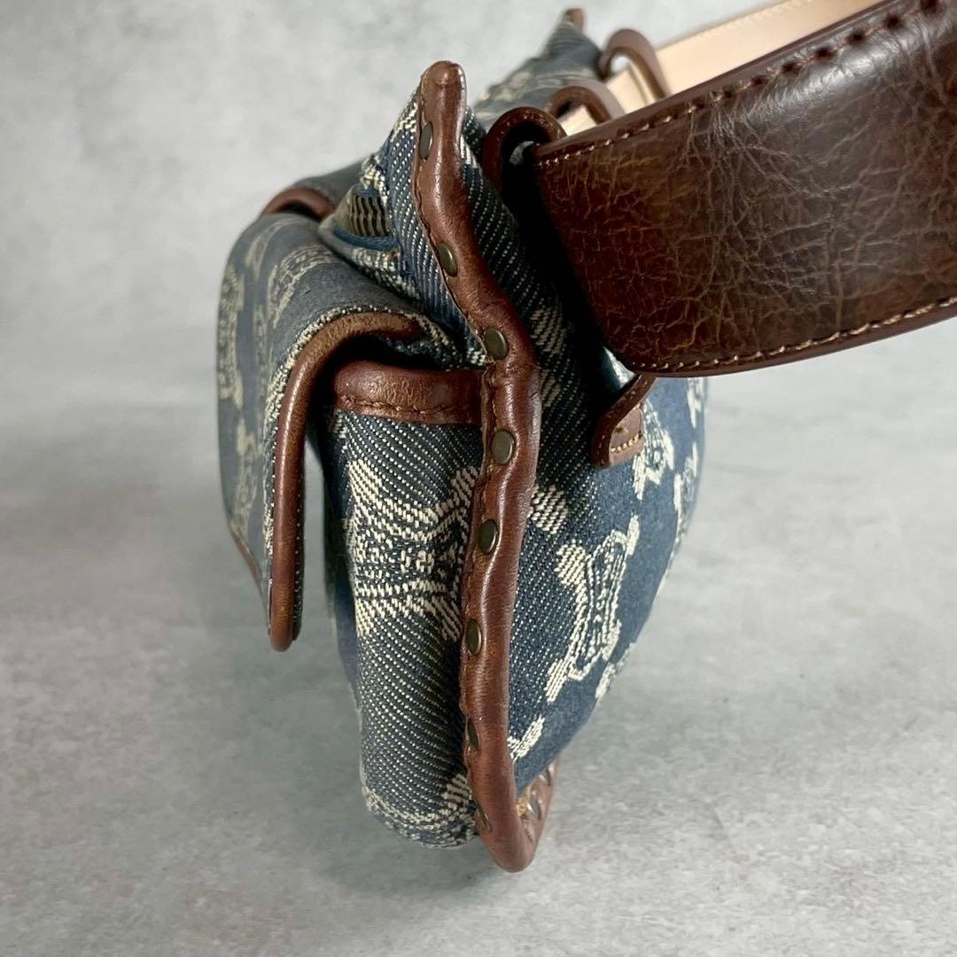 美品 ✨ CELINE ウエストバック デニム パリマカダム