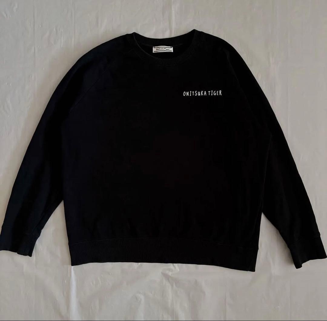 オニツカタイガー　トレーナーバックロOnitsukaTiger ユニセックス