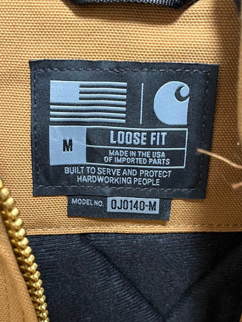 Carhartt DUCK ACTIVE JACKET Mサイズ ブラウン 新品