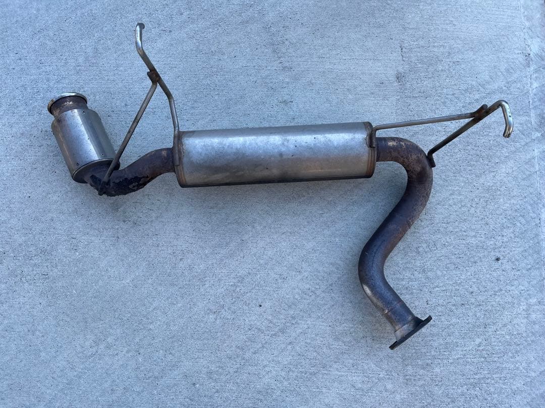 メタバース　シングル出しマフラー本体