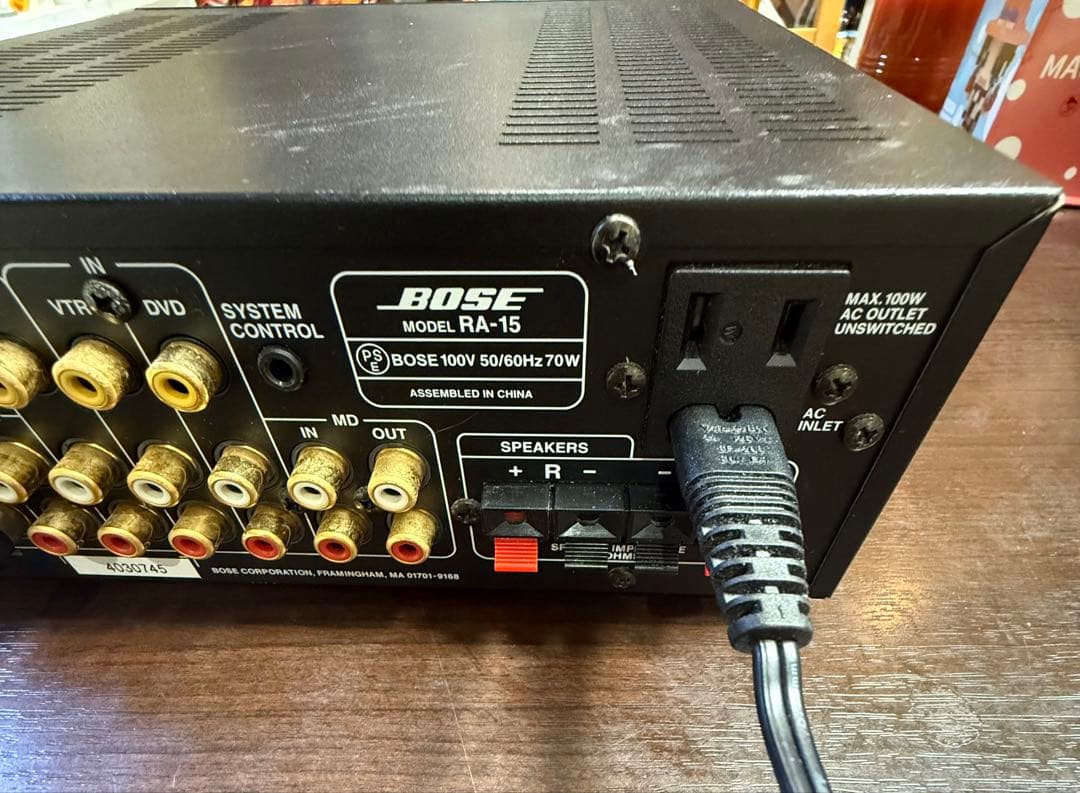 Bose RA-15 オーディオ機器