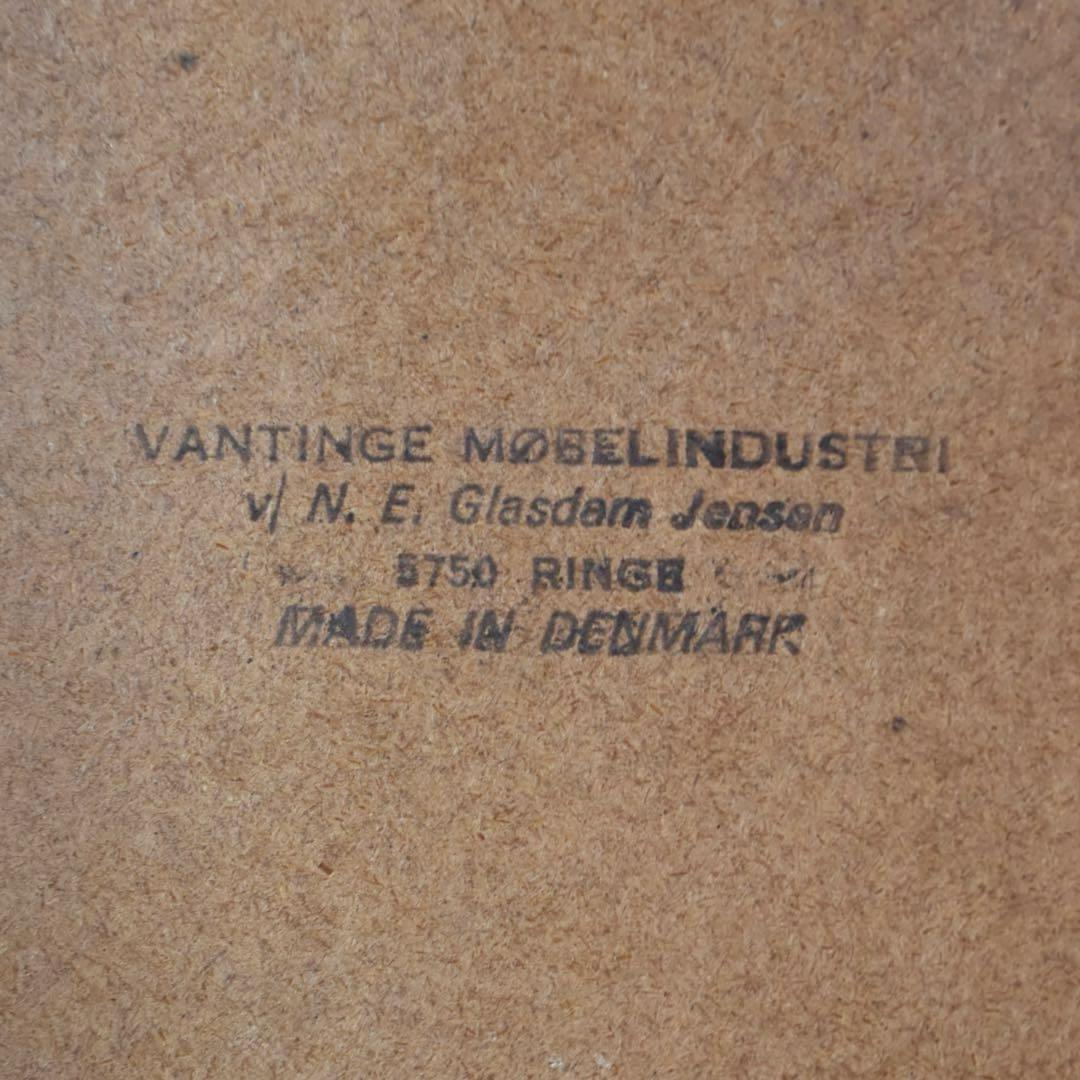 デンマーク　ハイスツール　2脚setカウンターチェア　ローズウッド　バースツール