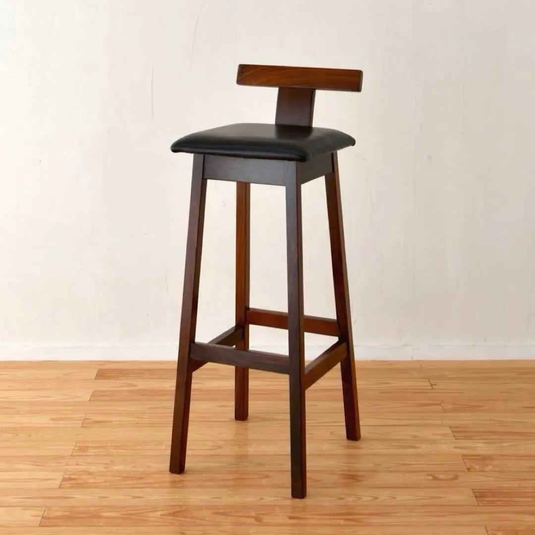 デンマーク　ハイスツール　2脚setカウンターチェア　ローズウッド　バースツール