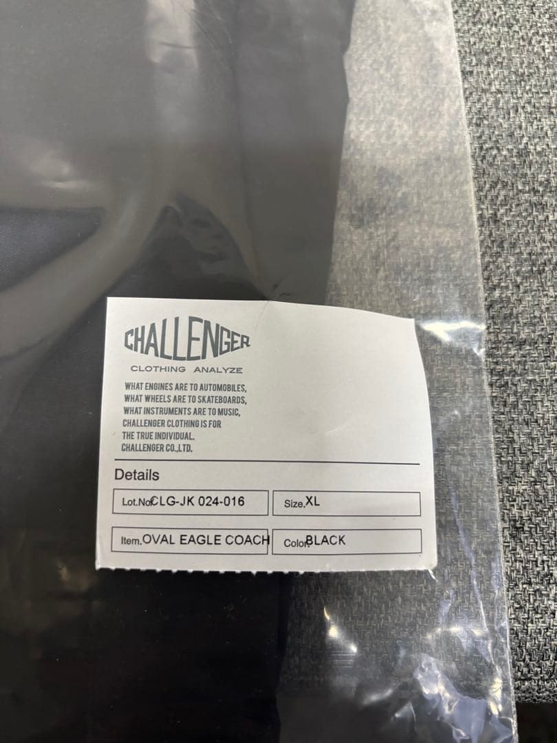 ジャケット・アウター CHALLENGER OVAL EAGLE COACH JACKET