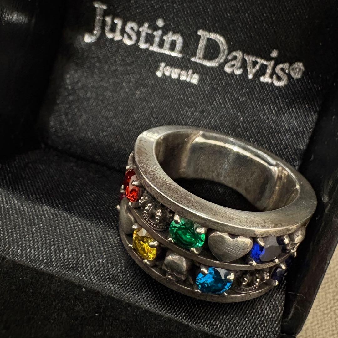 JUSTIN DAVIS リング SRJ580 デュオチャーム マルチ