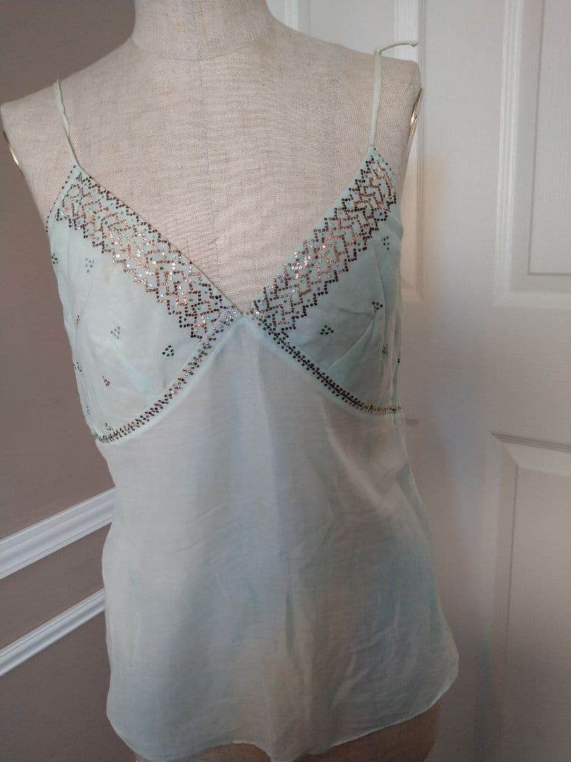 お値下げ❗CLOE　フィービーファイロ　キャミソール　ペパーミントグリーン