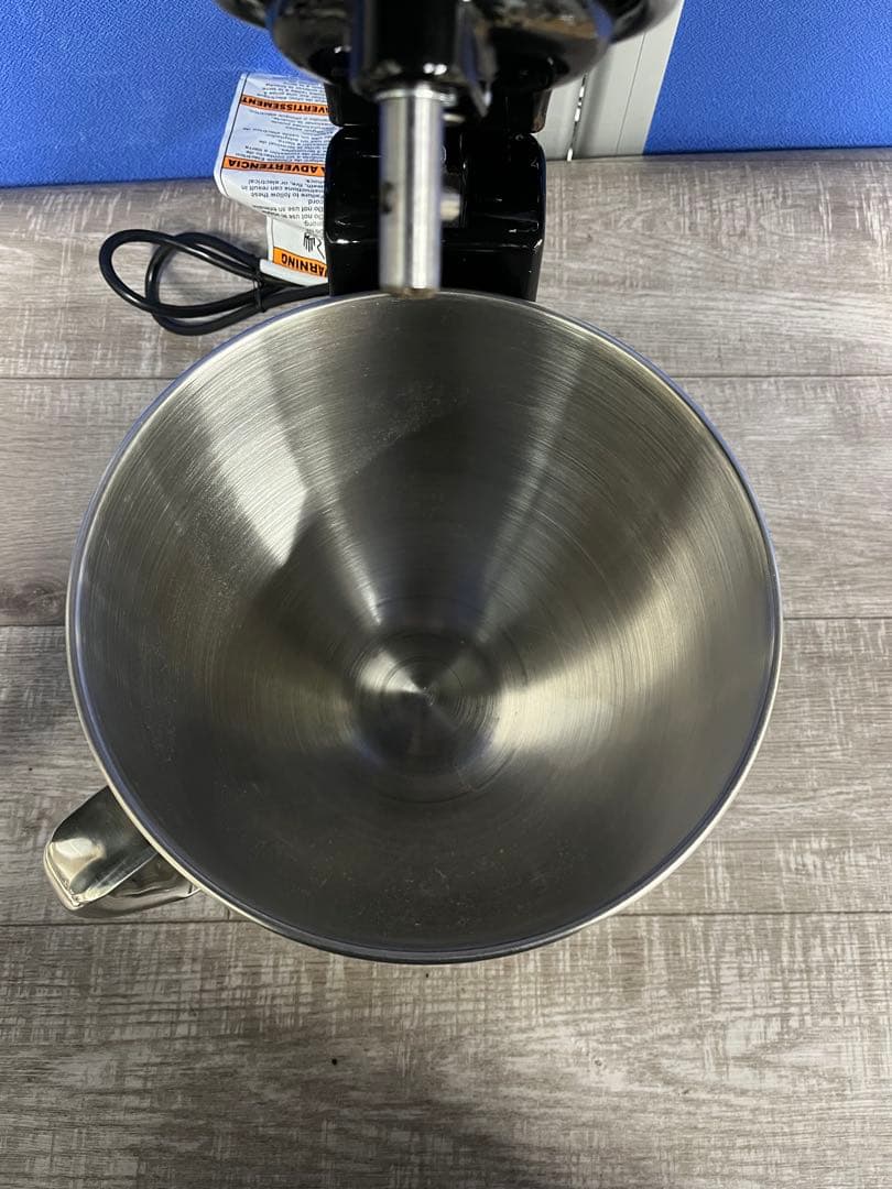 美品☆Kitchen Aid スタンドミキサー ブラック アタッチメント3個付