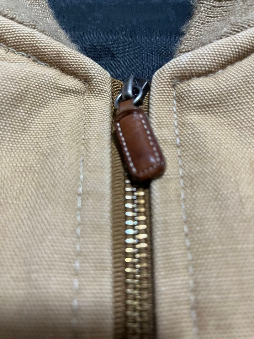 【希少 80s】カーハート 星タグ ダックベスト USA製 ベージュ L相当