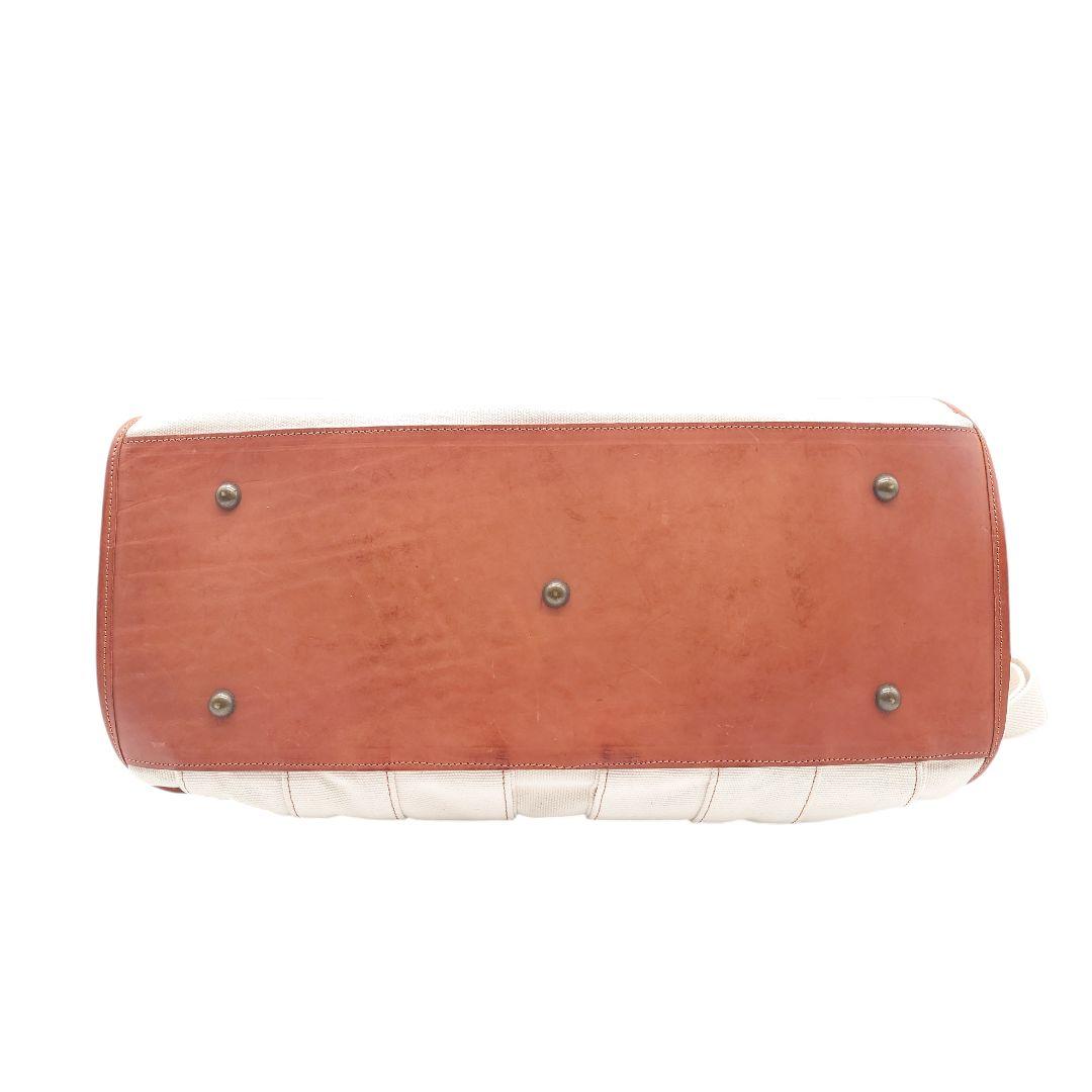 CAMPOMAGGI　カンポマッジ　キャンバス　レザーショルダー　バッグ　大容量